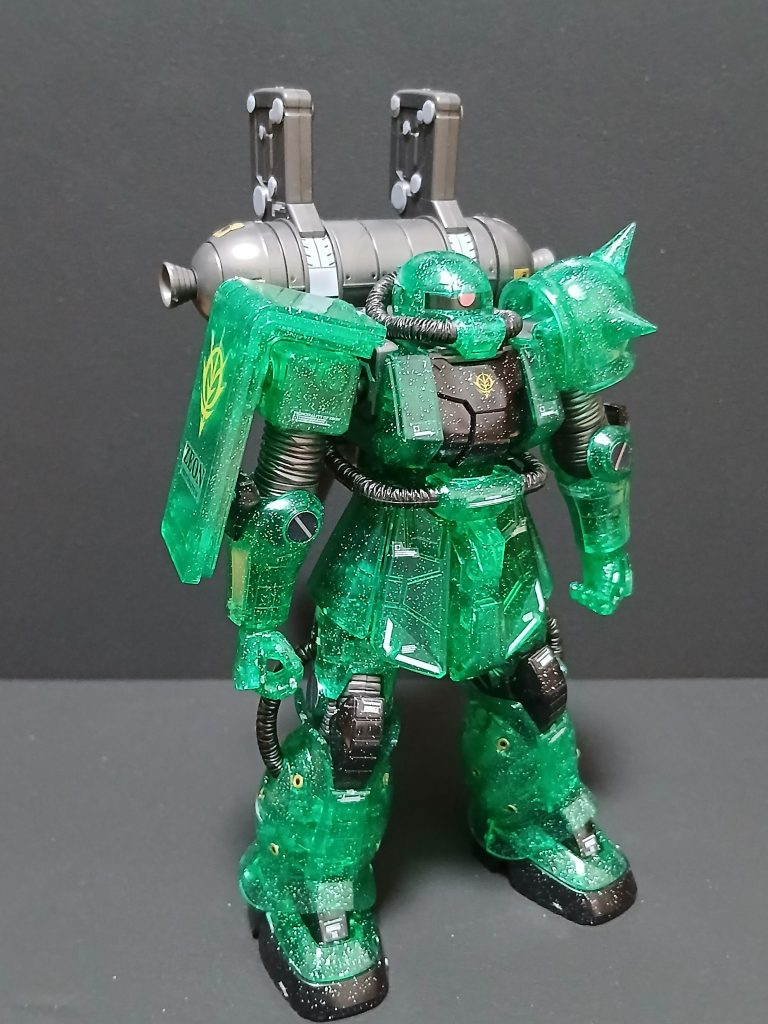 サンダーボルトザクリミテッドクリアバージョン–2枚目/制作者：aki