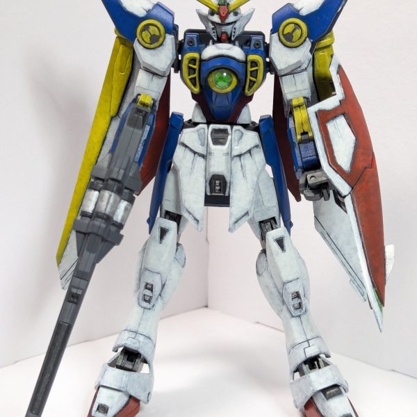 HGAC　ウイングガンダム　筆塗り全塗装