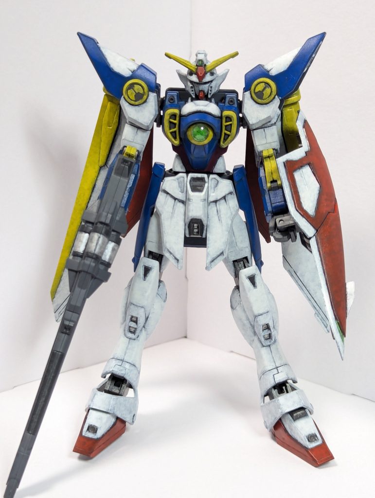 HGAC　ウイングガンダム　筆塗り全塗装