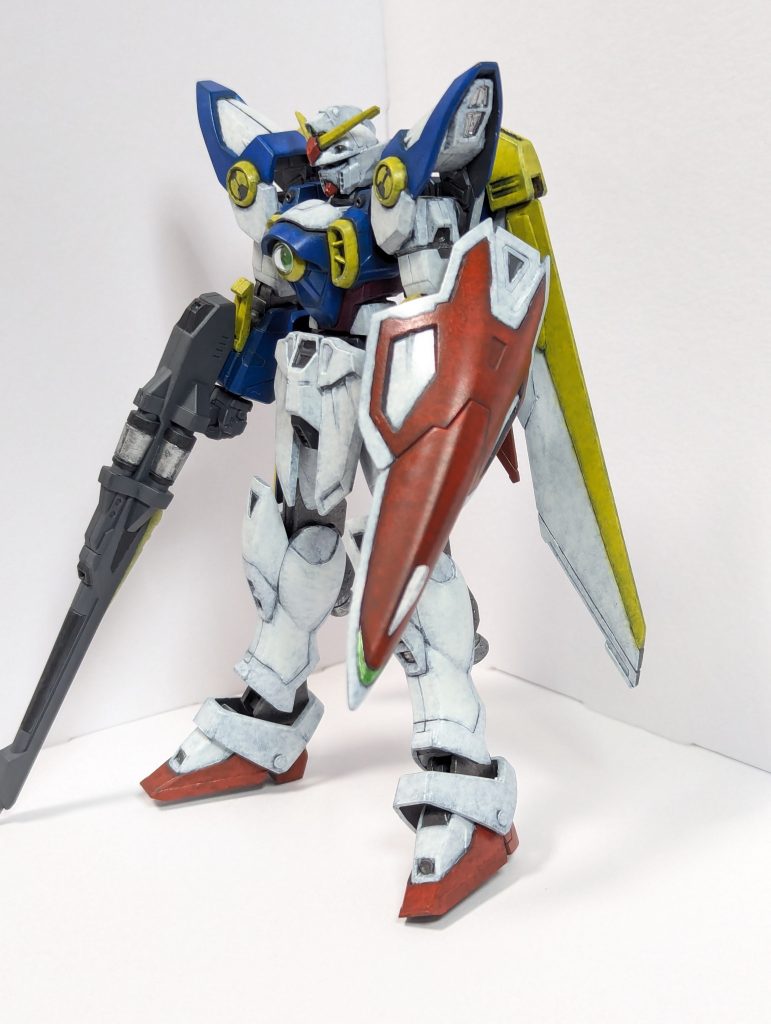 少し密度を増したくて、脚パーツに色分けを増やしてみたのですがなかなか分かりにくいですね🤣