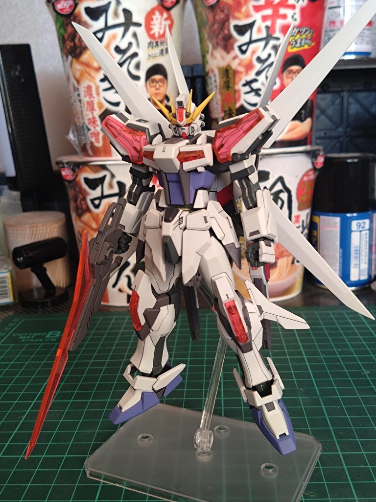 エクシードギャラクシー完成(水転写式デカールを貼る前)