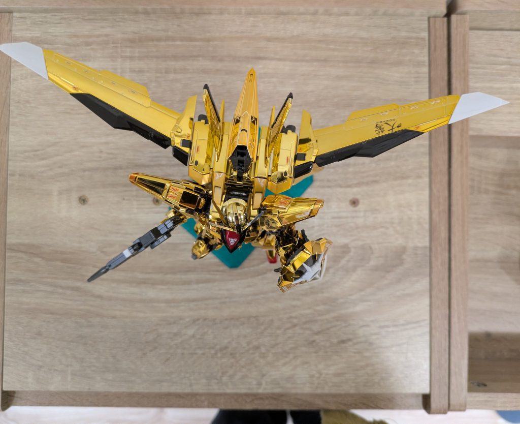 上からオオワシ装備となると幅を取ります。ただ、翼があればこその良さがあります！