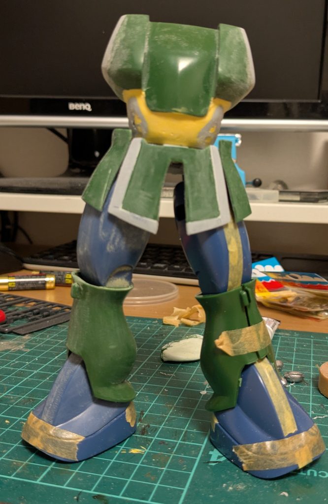 制作過程1やっちまった…と思ったが初志貫徹！！中古で２６００円もしたんだから……