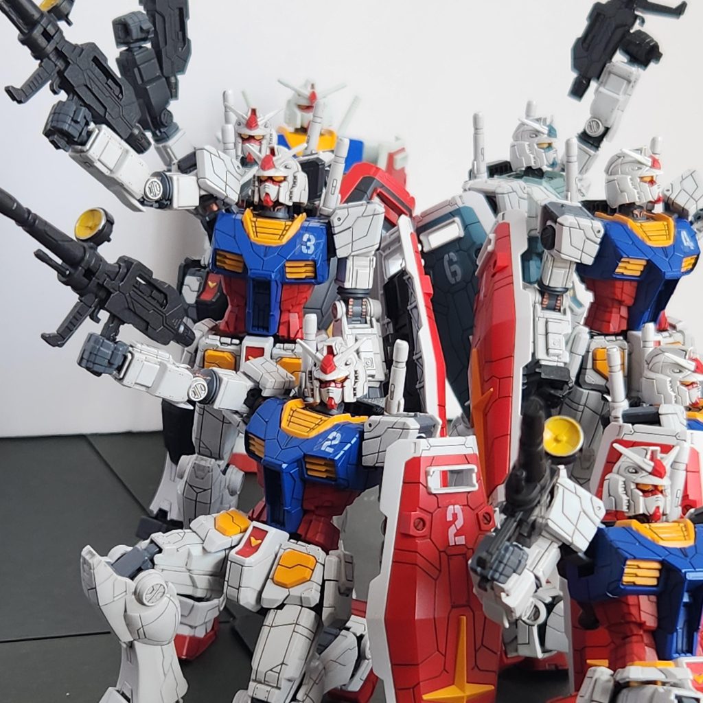 量産型ガンダム–3枚目/制作者：アイアンビリー