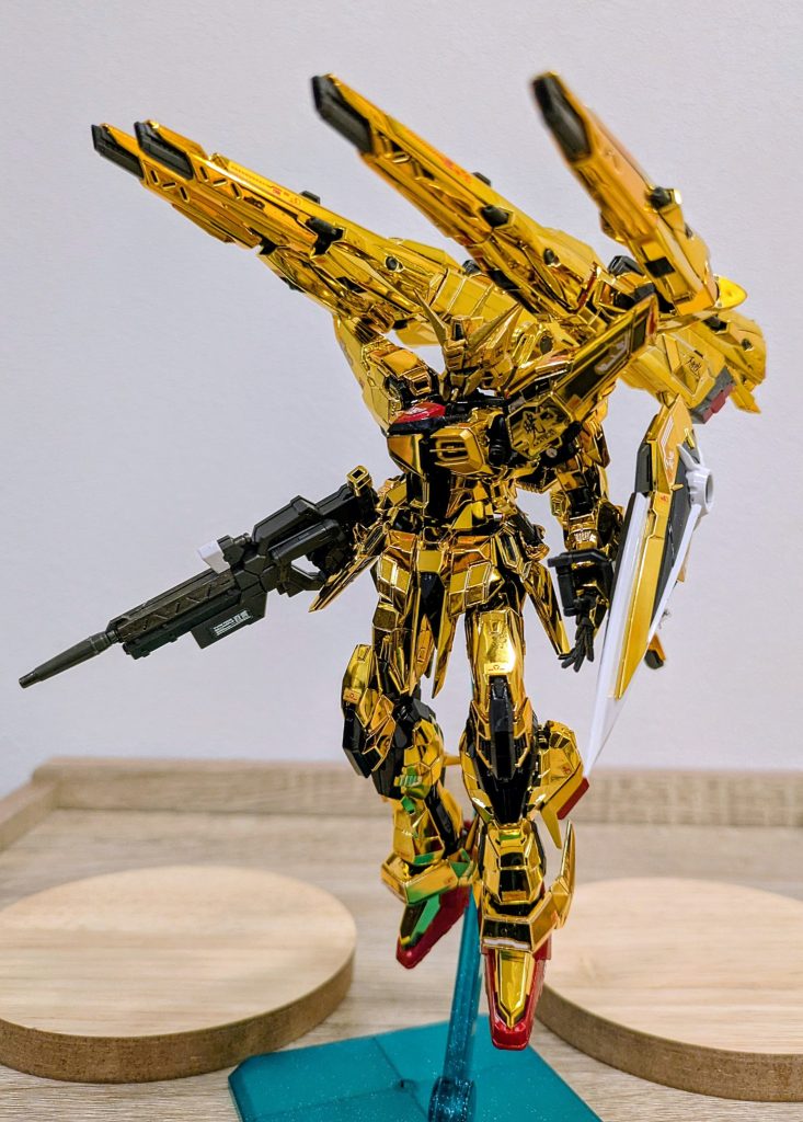 RG独自ギミック劇中なかった砲台の形態。