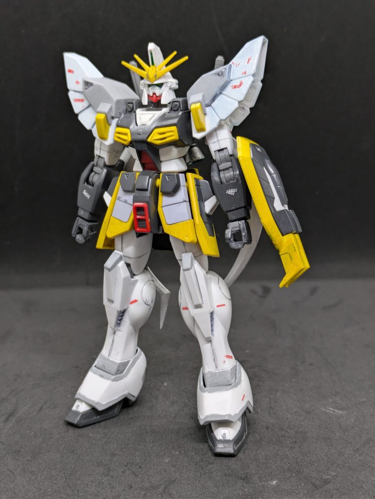 XXXGー01SR ガンダムサンドロック。5人の主人公をまとめるリーダー役のカトル・ラバーバ・ウィナーが操る4番目のガンダムです。