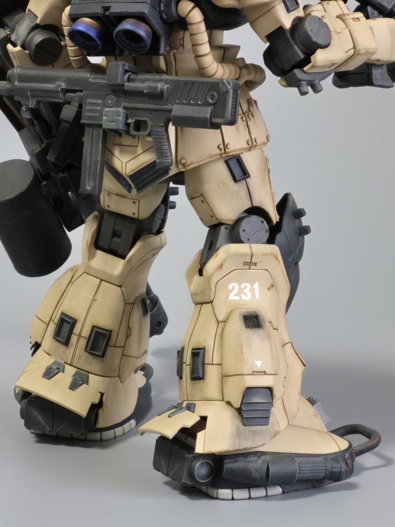 ドムトローペンを模した脚部熱核ジェットホバー。