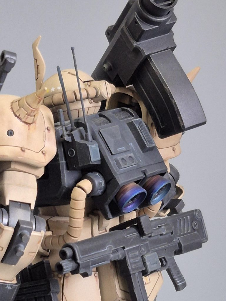 ランドセルとスラスターの大型化。