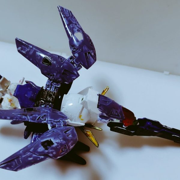 ガンホークWO&ガンウルフ00&キャノンフライヤー、完成しました。（4枚目）