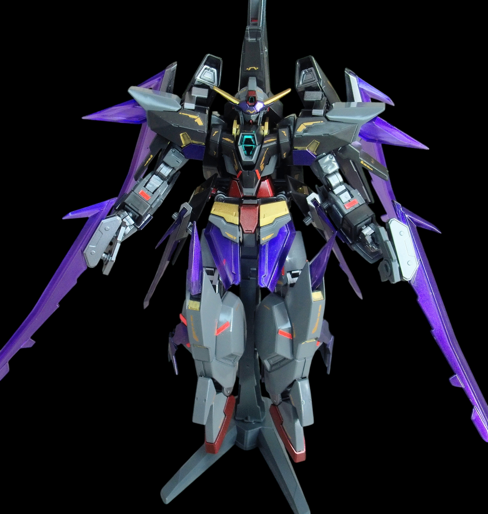 クリアパーツで双剣いい持ち手がなかったので適当につぎはぎ。