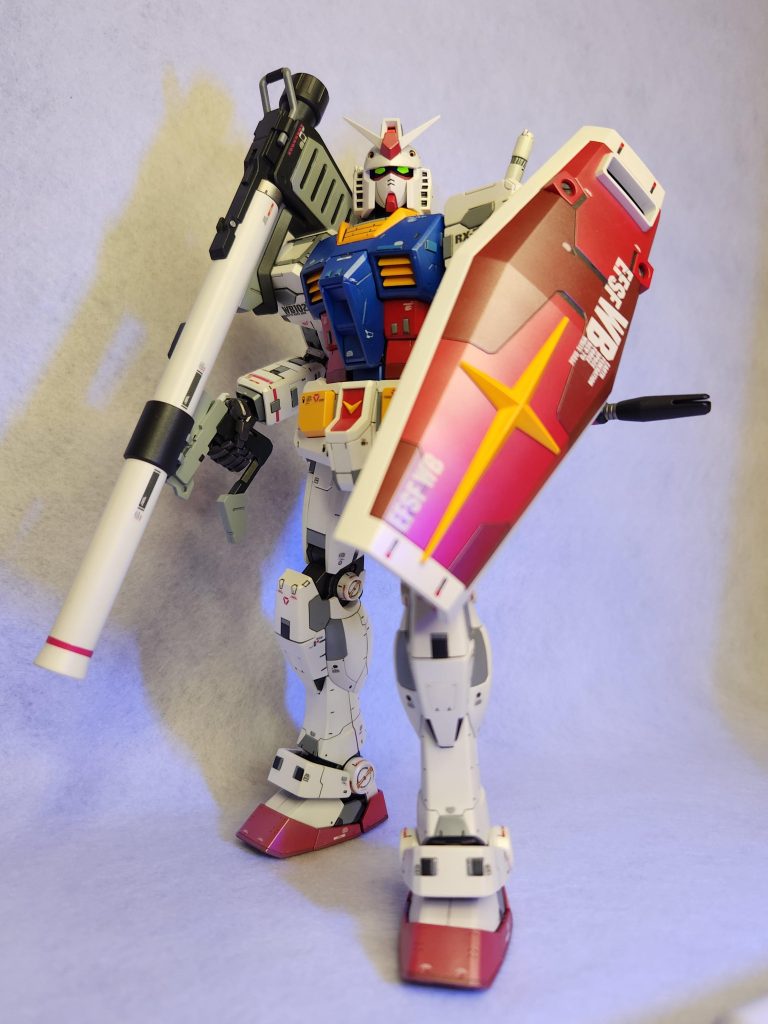 【エアブラシ全塗装】MG RX-2 GUNDAM Ver.3.0–7枚目/制作者：plamorumo