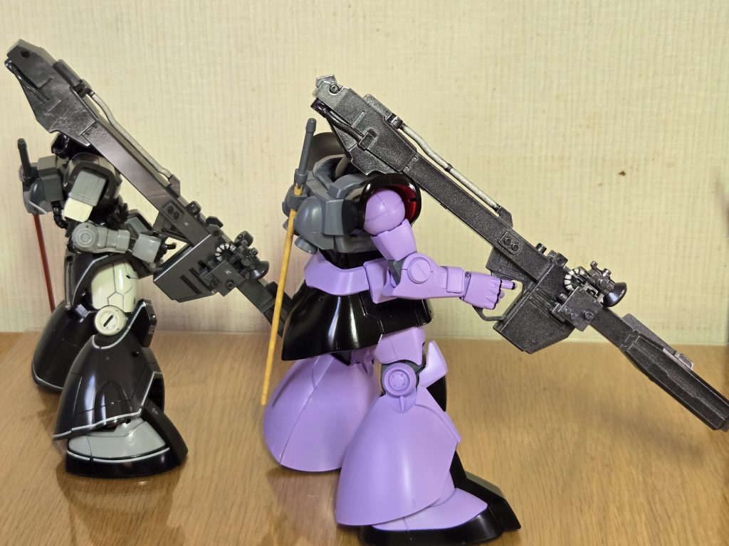 サイドビュー。もう１つあればジェットストリームアタック？