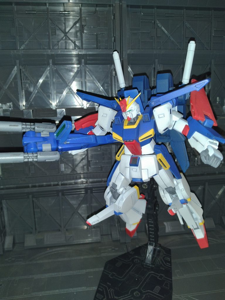 オープニングのキュベレイ戦の一コマを再撮影です。怒り肩でちょっと迫力が増したと思います。&nbsp;