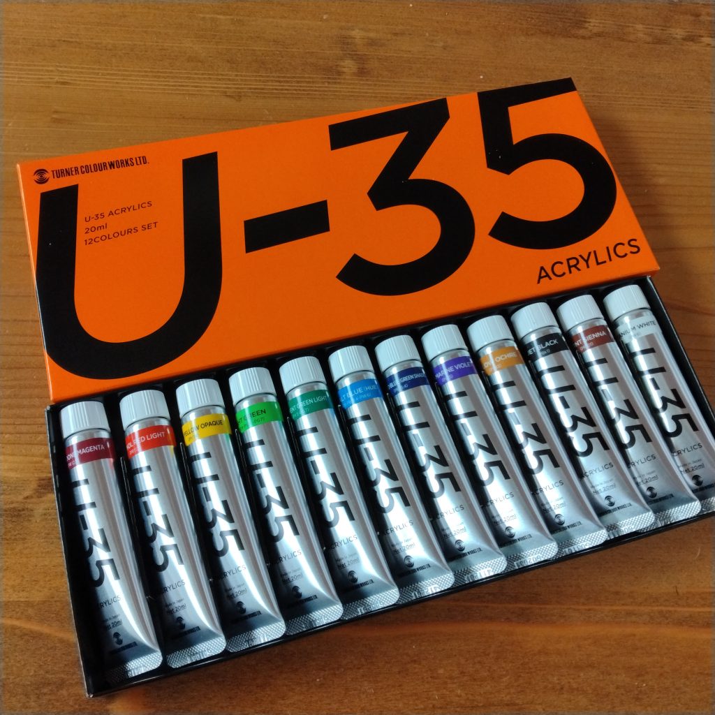 おまけ今回ウォッシングとウェザリングにアクリル絵の具（ターナーU-35）を使ってみました。個人的にウェザリングマスターより濃度調整がしやすい気がしました☺️