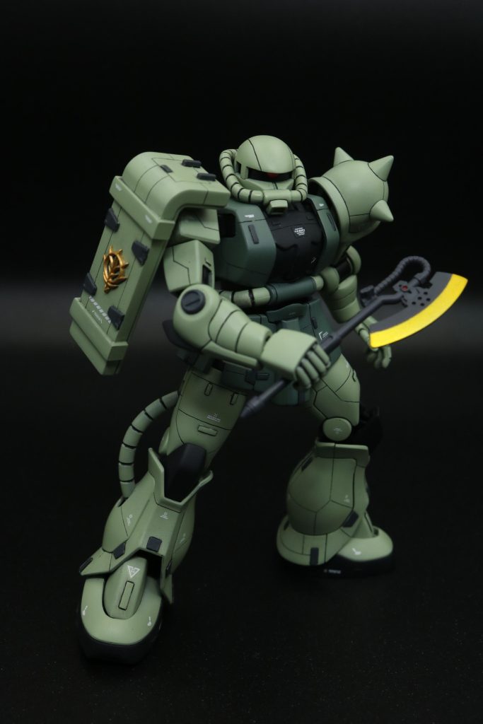 HGUC量産型ザク(リバイブ)–9枚目/制作者：ヒロハル