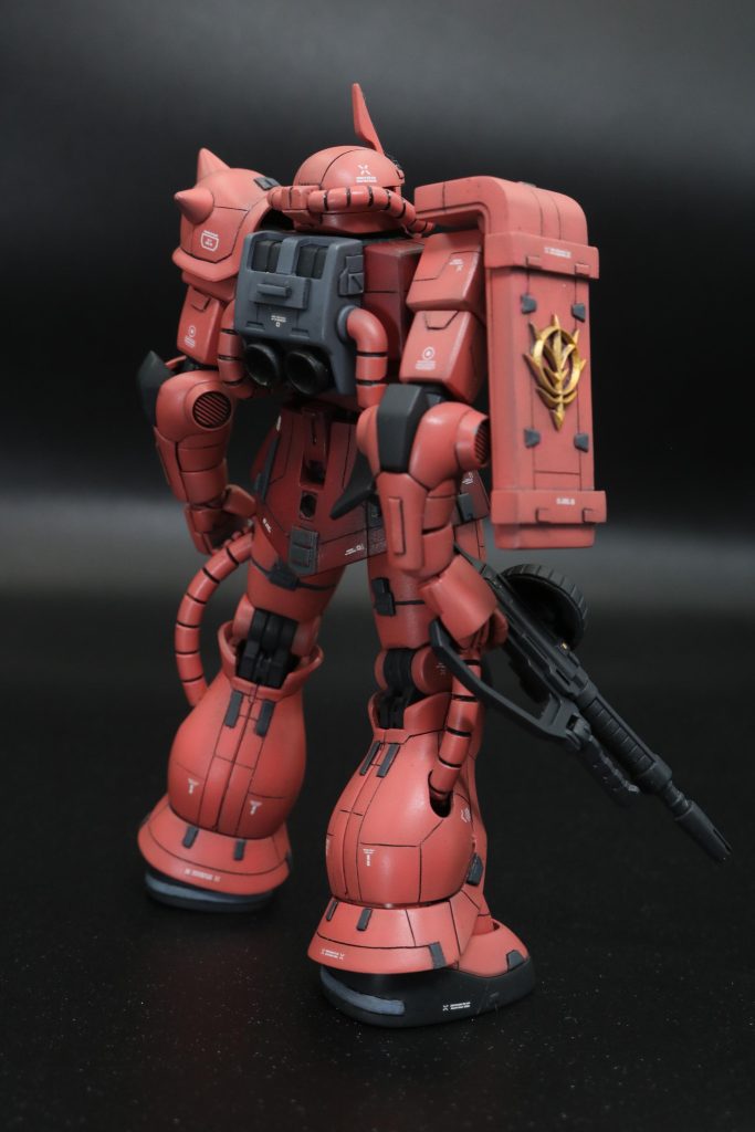 HGUCシャア専用ザク（リバイブ版）–3枚目/制作者：ヒロハル