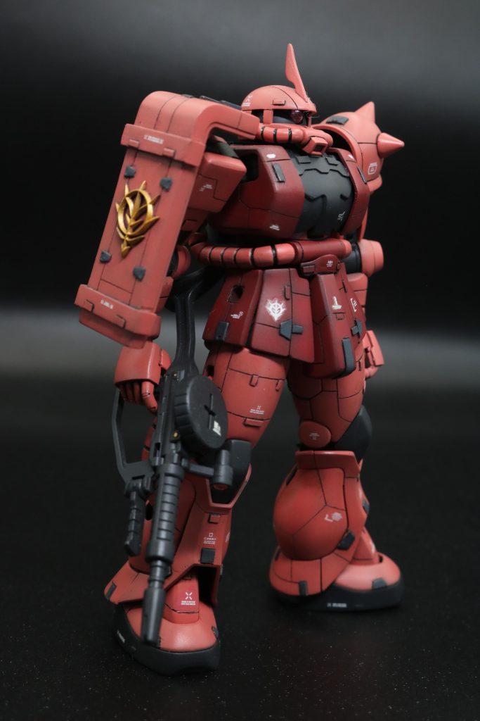 HGUCシャア専用ザク（リバイブ版）–2枚目/制作者：ヒロハル