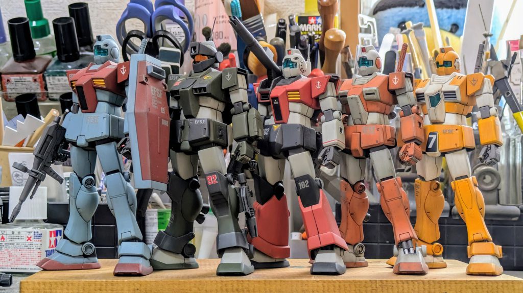 これにて、私のジムバリエーションはひとまず完結…と思ったけどノーマルジム作りたいかも✨