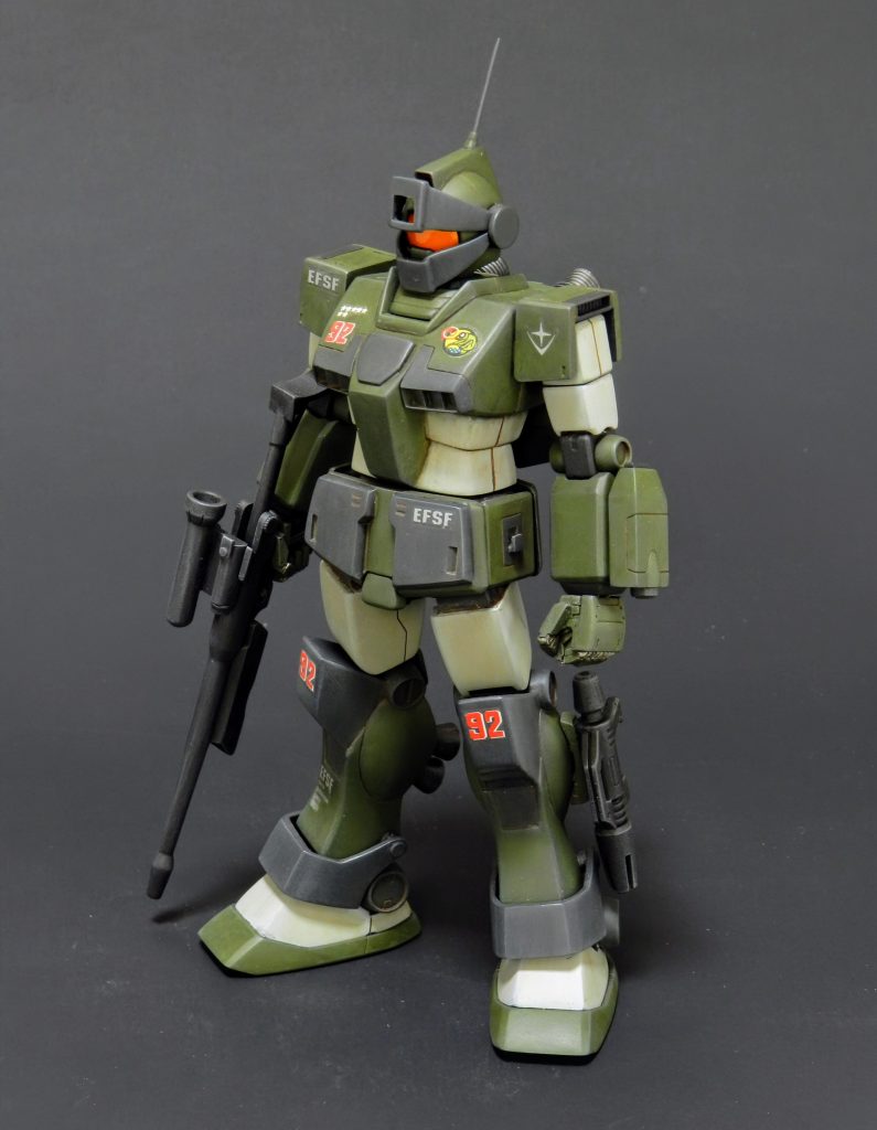 HGUCジムスナイパーカスタム–8枚目/制作者：スギ