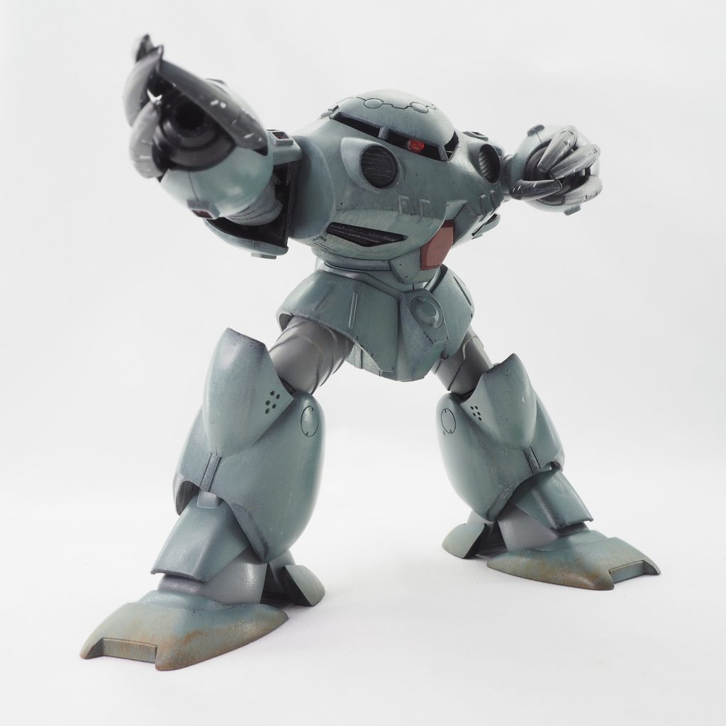 今回は以上です！HGUCより上半身がマッシヴで、ゲームのCGモデルに近い気がします☺️観ていただきありがとうございました！