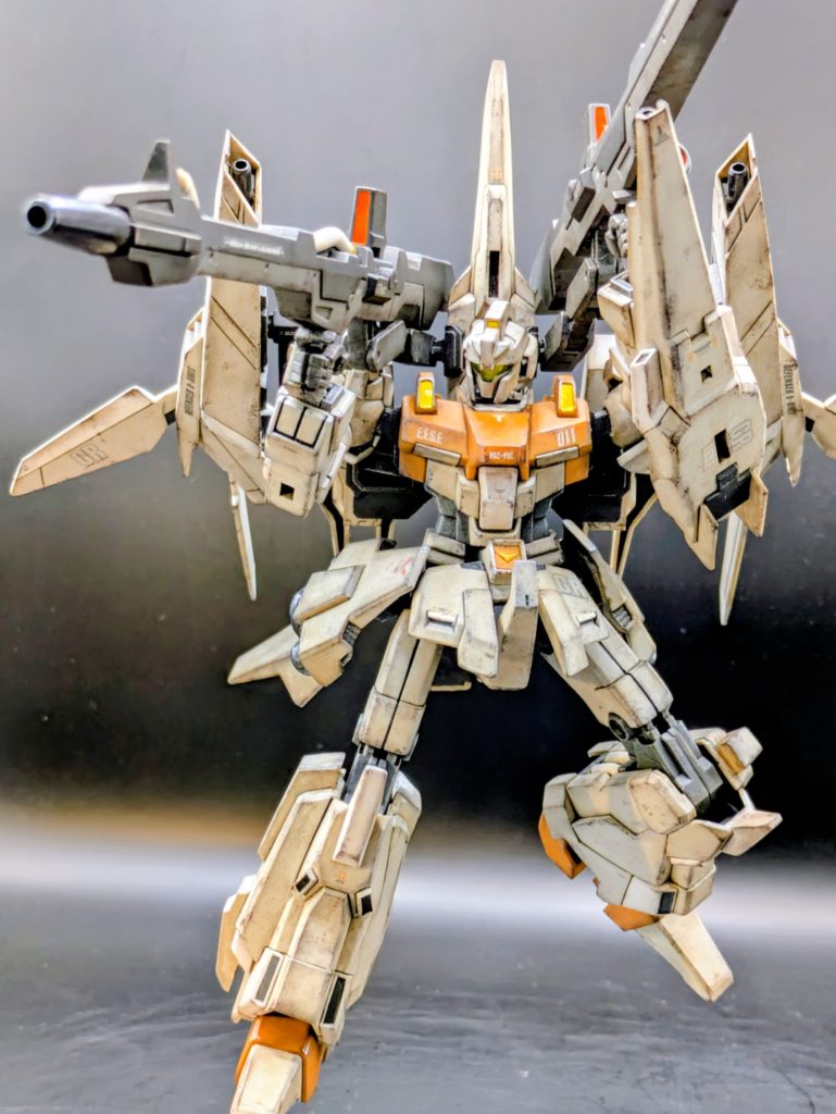 案の定、すぐに挫けて、えらく時間がかかってしまいました(gandam2)