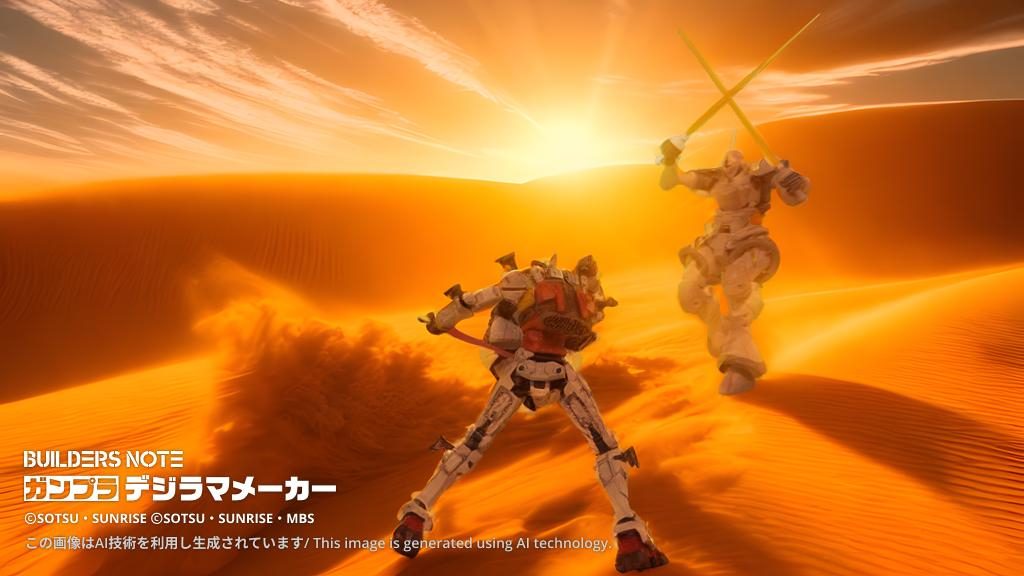 ここオリジナルでマ・クベがシールドを囮にガンダムに斬りかかるシーン。アムロ「汚い手しか使えないお前は既にパワー負けしている！」
