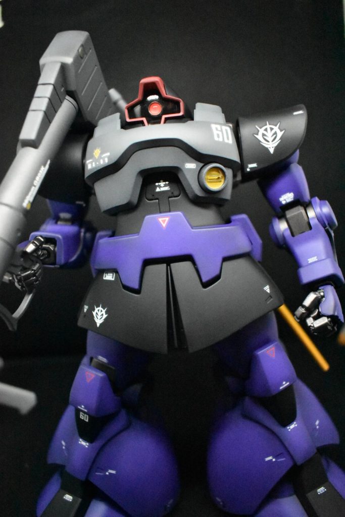 動かすの心配なので巣立ちです。動かさないけどMGドムよく動くしいいキットですね！