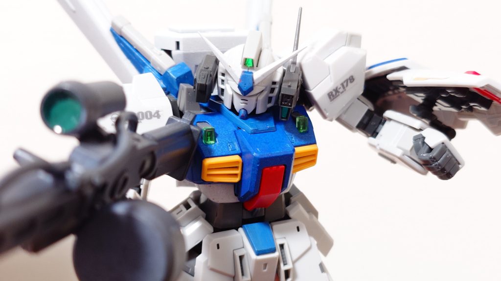 ビームマシンガンのレンズ、姪っ子がレジンやってくれました♪✨️ありがとぅ―(*^^)ノ♪♪