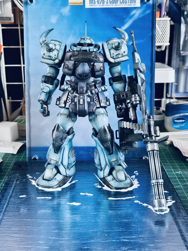 作業台の上でゴチャゴチャしてる！笑