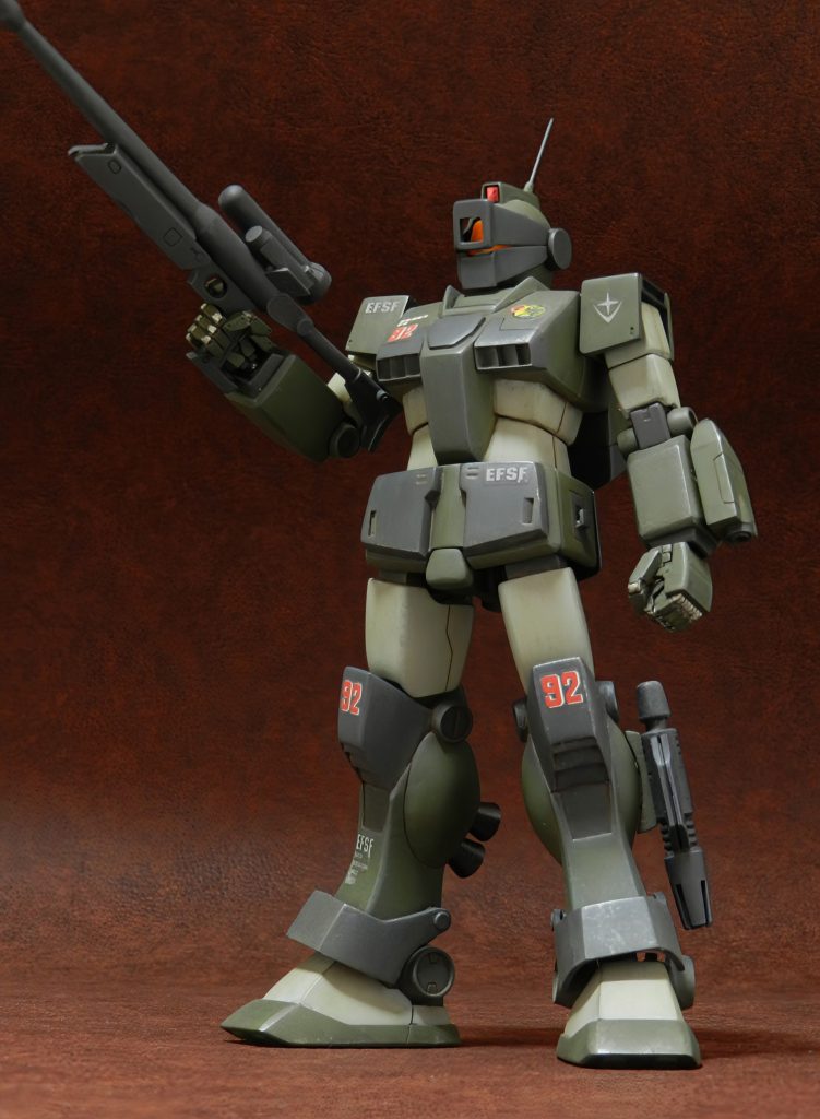 HGUCジムスナイパーカスタム–4枚目/制作者：スギ