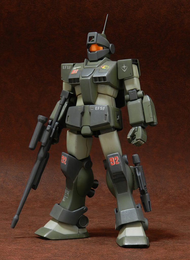 HGUCジムスナイパーカスタム–2枚目/制作者：スギ