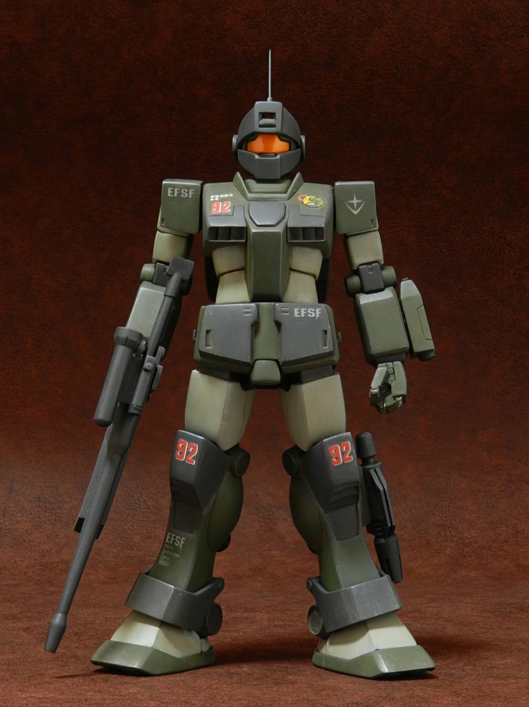 HGUCジムスナイパーカスタム–3枚目/制作者：スギ