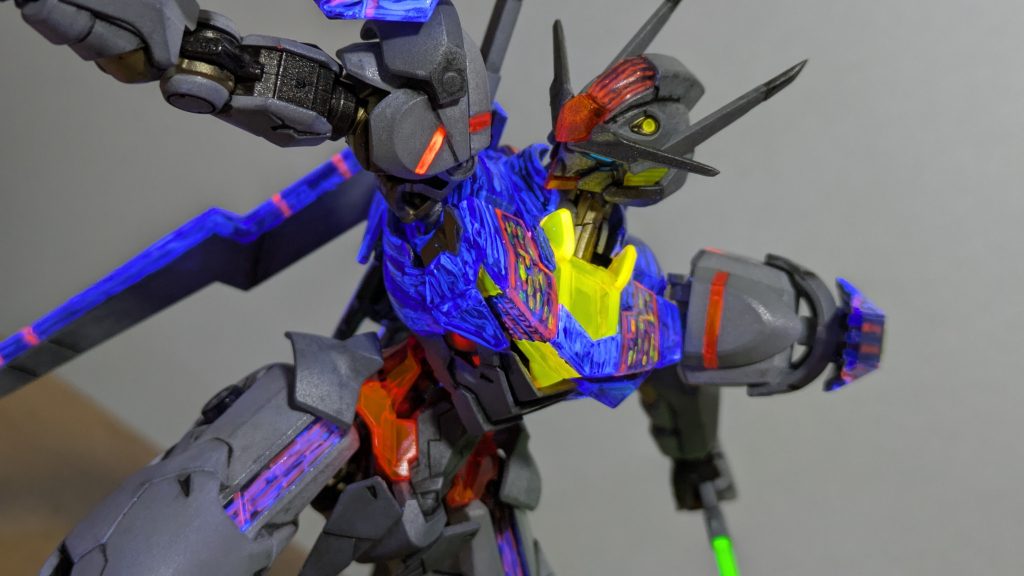 光る！カラフル！エアリアル〜！–3枚目/制作者：Mio ガンプラ会