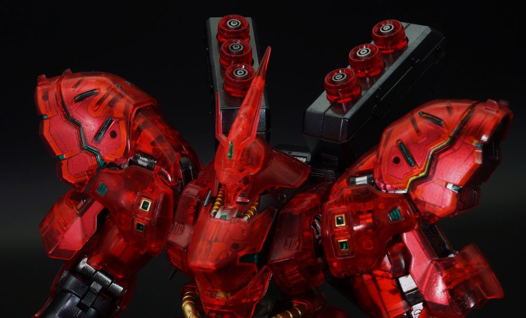 RGサザビー(クリアカラー)内部塗装–2枚目/制作者:あるむ