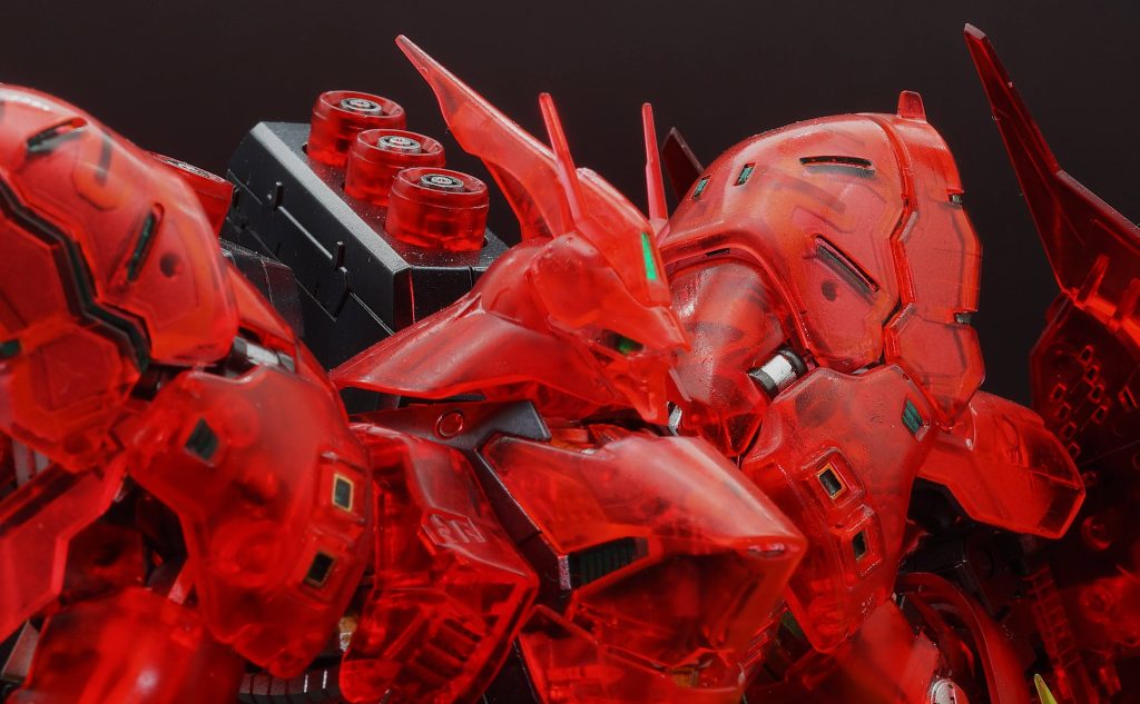 RGサザビー(クリアカラー)内部塗装–5枚目/制作者:あるむ