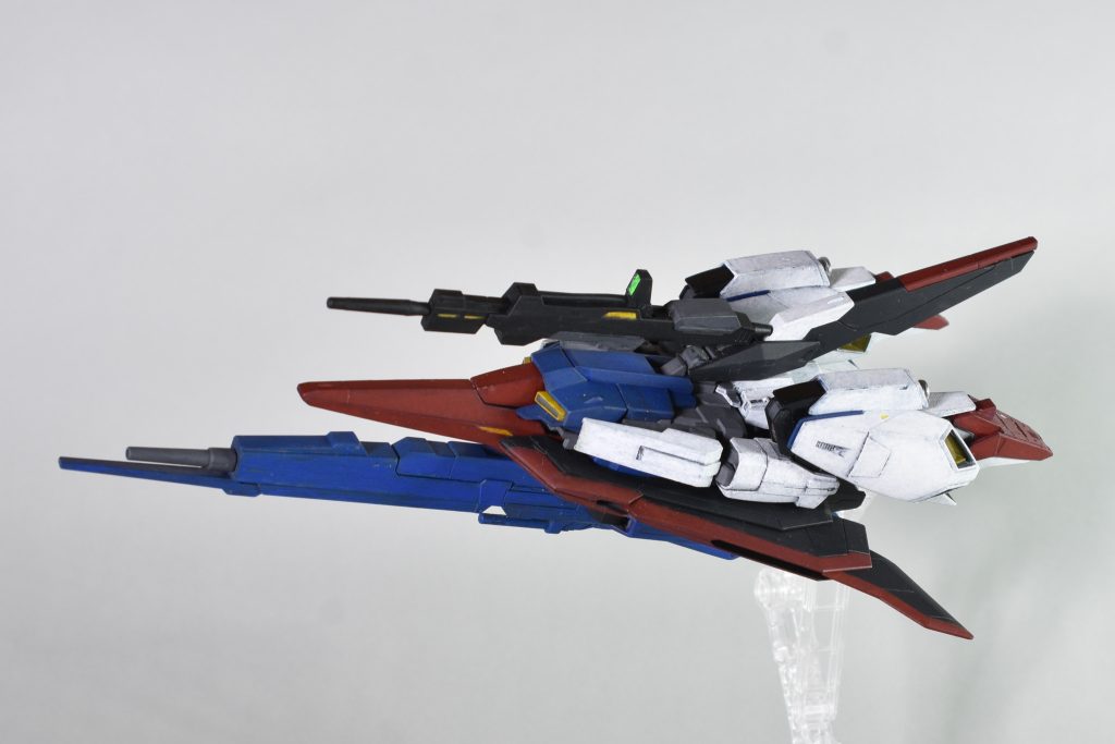 今回のゼータですが、実はものすごい手抜き仕上げなのです。