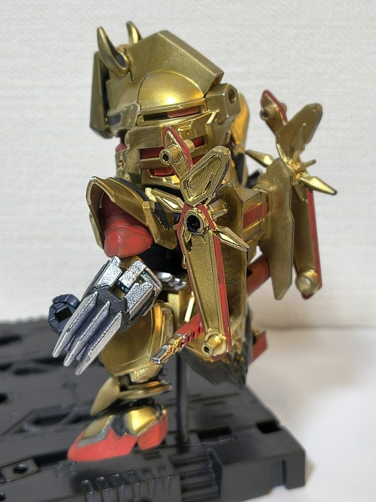 半蔵と同様にバックパックを再構成して百式風に。