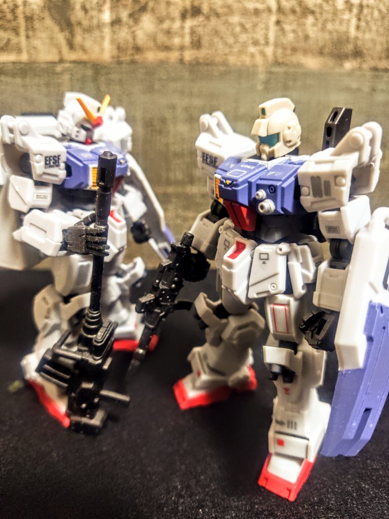 そういえばジム頭をいれてくるあたり、バンダイさん複数買いさせる気満々でですね。私なんてこの特集で何体買わされたか。。。