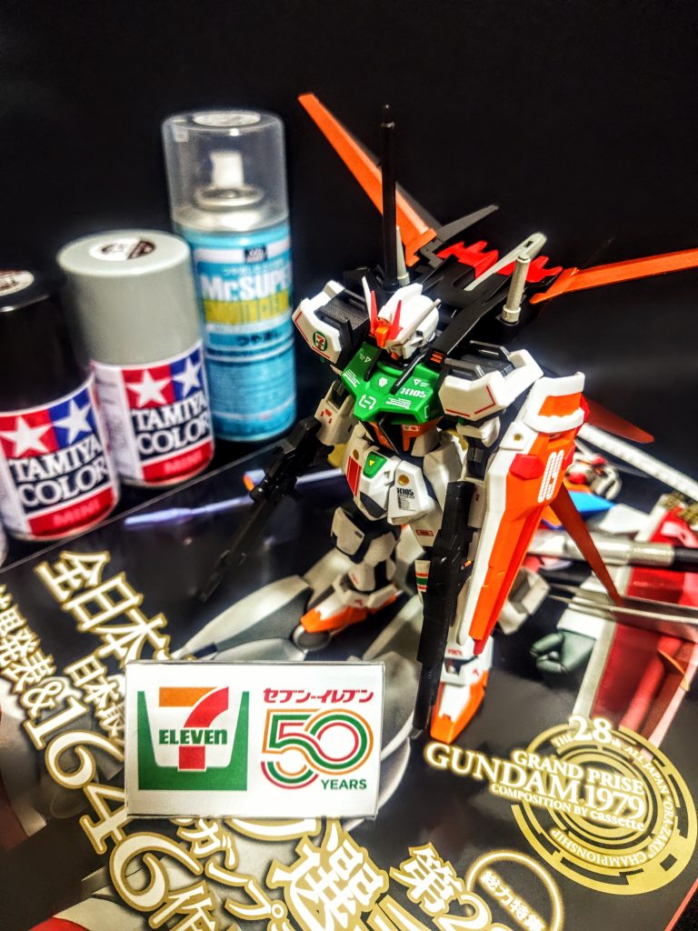 (セブンイレブンのプレートまで作ってる)