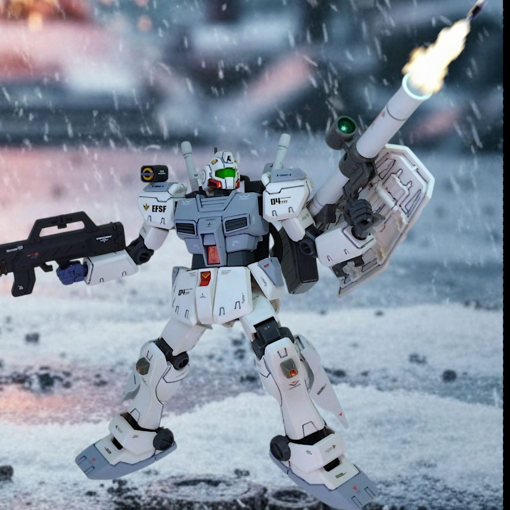 いつもガンスタの皆様が作る強そうなハイゴッグを見ているせいで、「ハイゴッグ＝強ＭＳ」のイメージがすごく強いですそれに引っ張られて、だいぶ盛ってしまいました(gundam-kao5)