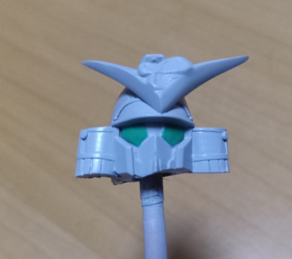 作品名：塗装中<p>瞳は必須かなぁ…</p>
