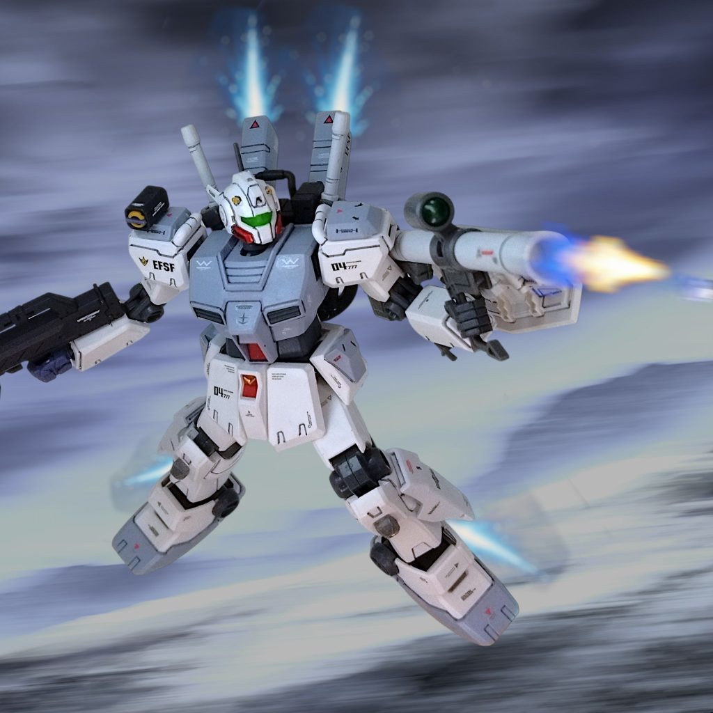 もともと紅白戦用の作品として考えていたので、「白」を背景含めて意識しています今まで背景とキットの色に統一感を持たせるような事は少なかったですが、「寒冷地」という設定は新鮮でした紅白戦の開始はまだですが、もう独りで始めちゃっています(iori_sei)