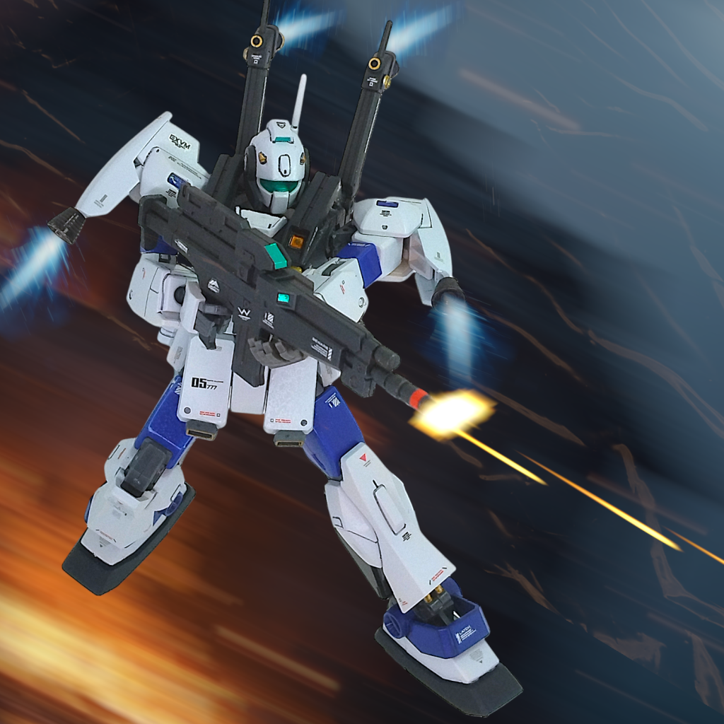 ナイトシーカーって「高々度からの奇襲作戦用MS」という、MSVらしいニッチな設定がマニアの心に突き刺さります