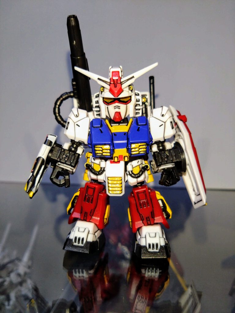 ガンダム用EXパーツでパーフェクトガンダムへ換装。