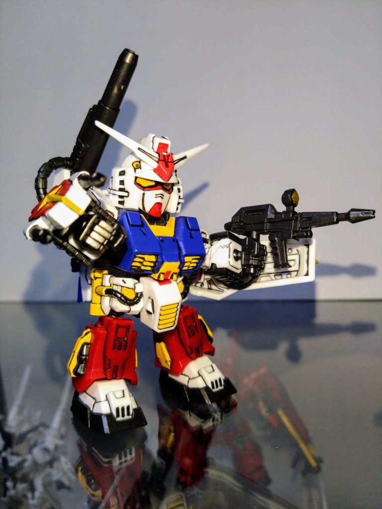 作る機会があまり無いパーフェクトガンダムを作製できて楽しかったです!