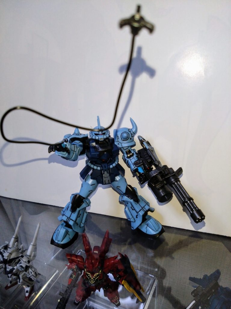 GフレームFA　グフカスタム–3枚目/制作者：基本筆塗り部分塗装仕様