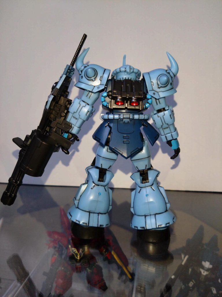 GフレームFA　グフカスタム–5枚目/制作者：基本筆塗り部分塗装仕様