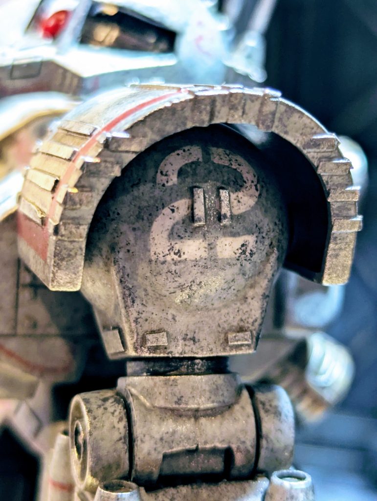 なにげにやり直しが多かった手描きデカール凹凸が邪魔してます😿