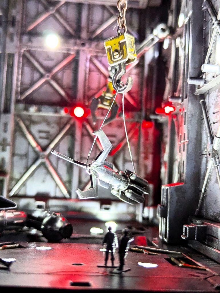 玉掛けワイヤーが急造すぎてすみません💧お目汚しを(_ _)