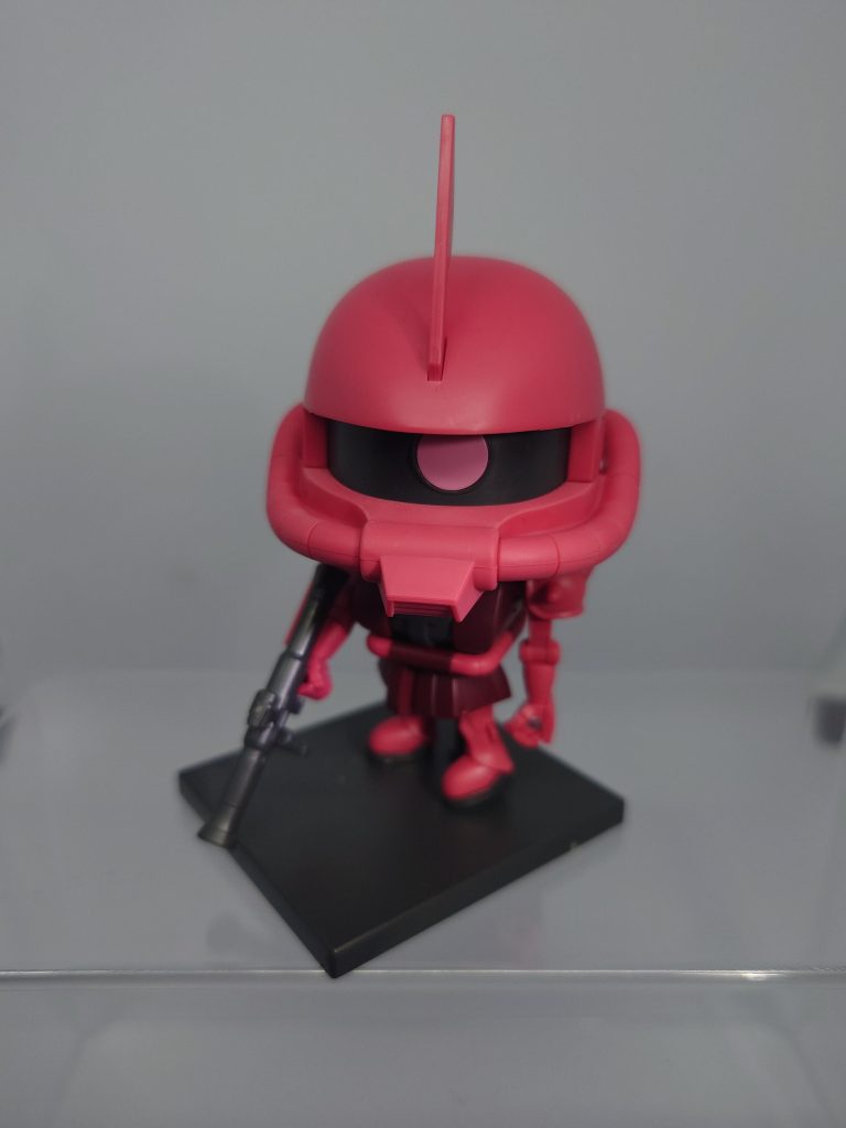 気軽に作れて楽しかったです。切り離したあとヤスリで削ったんですが、上手く削れてるみたいで跡が残ってなくて良かったです(￣▽￣)